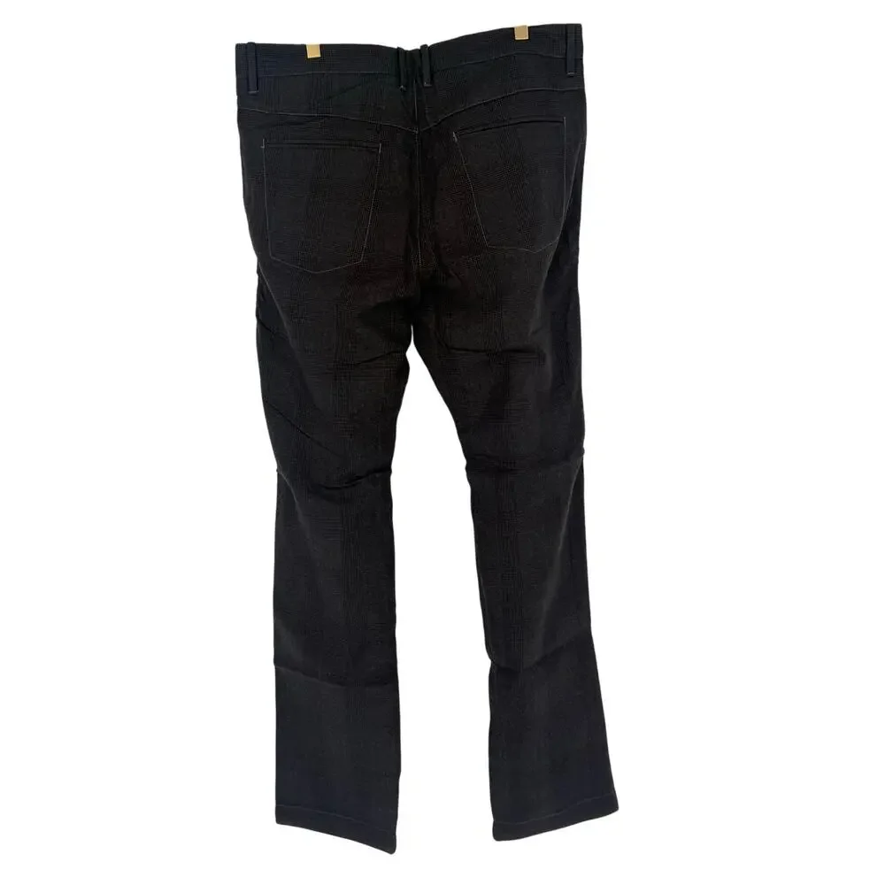 Robert Graham Jeans Men's Casual Pants BAYRIDGE Brown Classic Glen Check 34